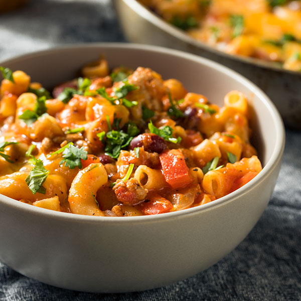 mac and cheese with bacon cheese