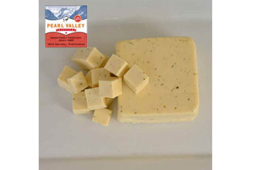garlic cheese cubed