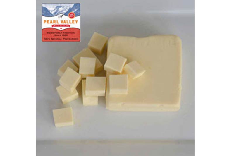 horseradish cheese cubed