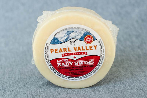 lacey baby swiss cheese package