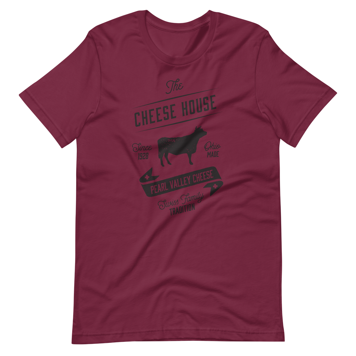 Maroon Color Unisex T-Shirt